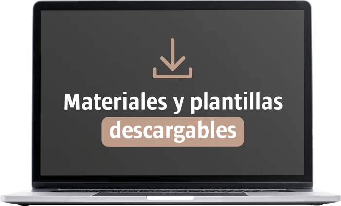 Materiales y plantillas descargables cada semana